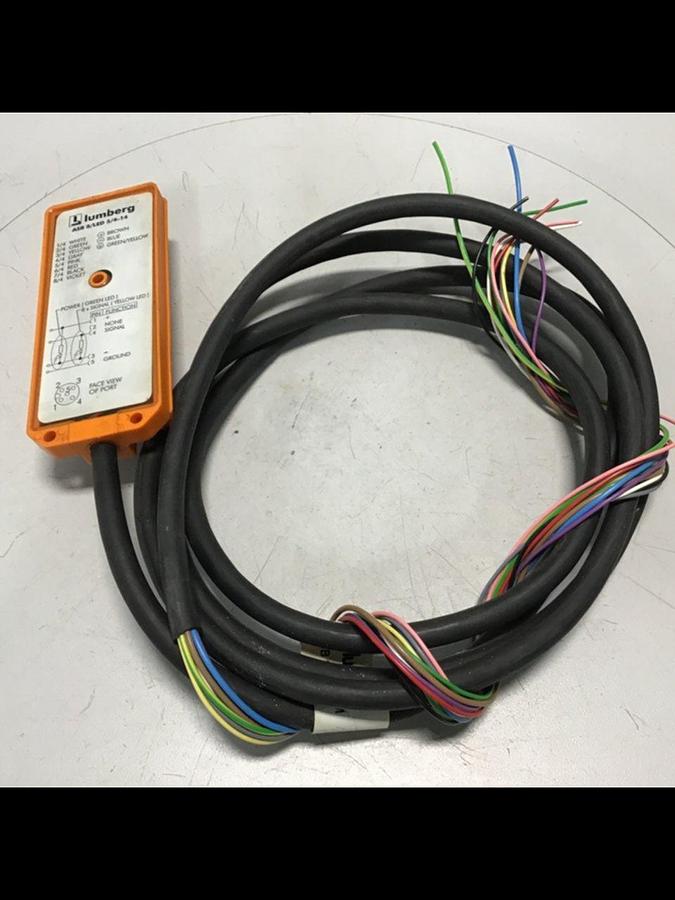 Used LUMBERG Distribution Box ASB 8/LED 5/4-14 USED