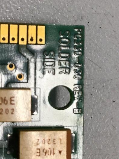 Used VAN DORN Temperature Circuit Board PC330-021 330-021 #126725