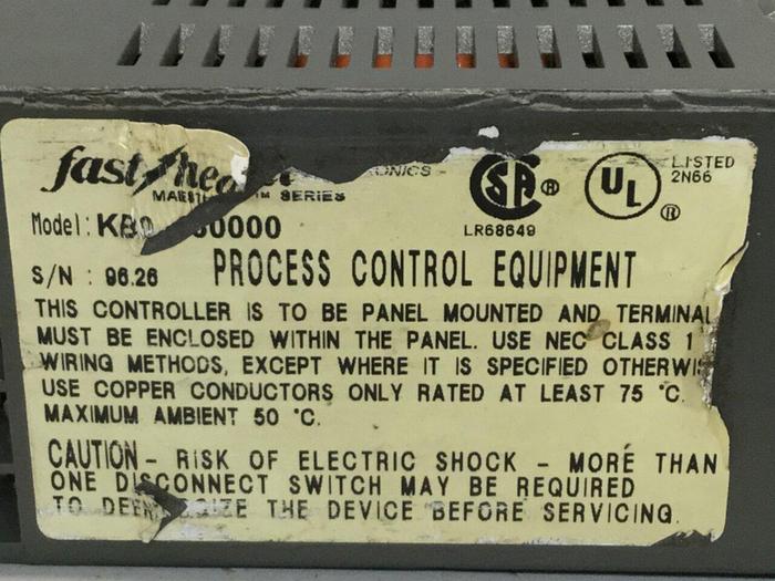 Used FAST HEAT Temperature Control KBO30000 #109020