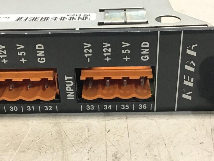 Used KEBA Power Supply Module PD 242 #143301