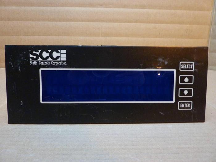 Used STATIC CONTROL SYSTEMS Display Unit 1140-S-04-X-X #23138
