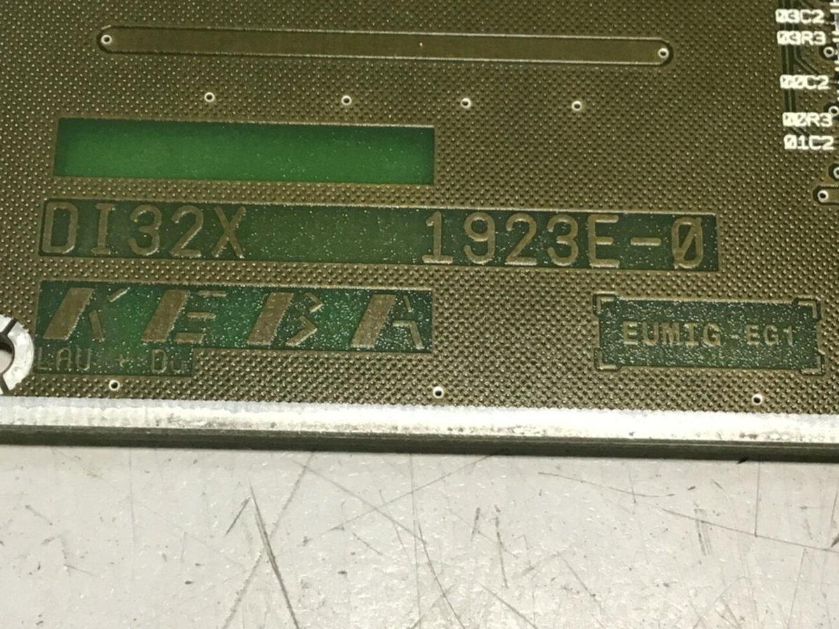Used KEBA Circuit Board DI32X 1923E-0 #129455