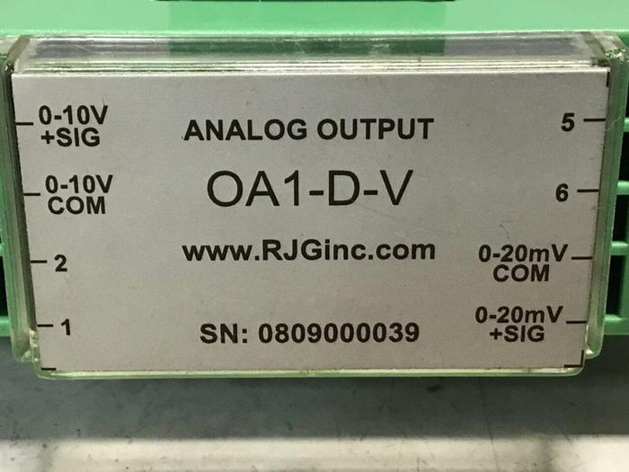 Used PHOENIX CONTACT Analog Output Module OA1-D-V #133179