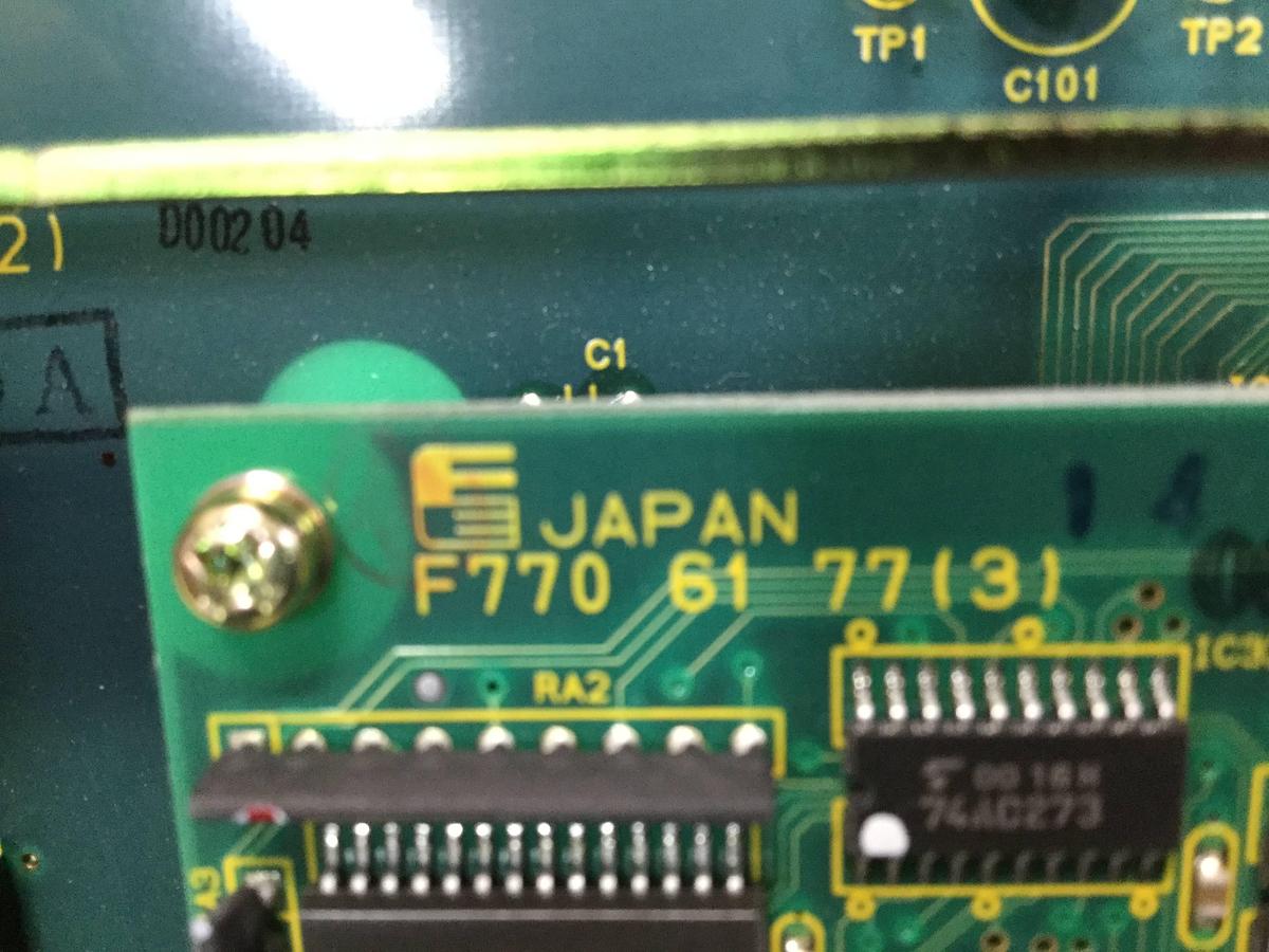 Used FUJI ELECTRIC Circuit Board F770 60 98(2) Used