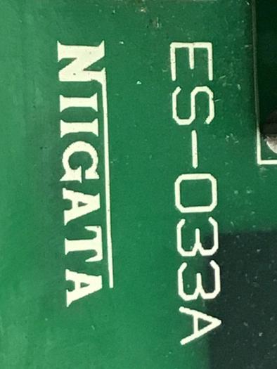 Used NIIGATA Circuit Board ES-033A #120043