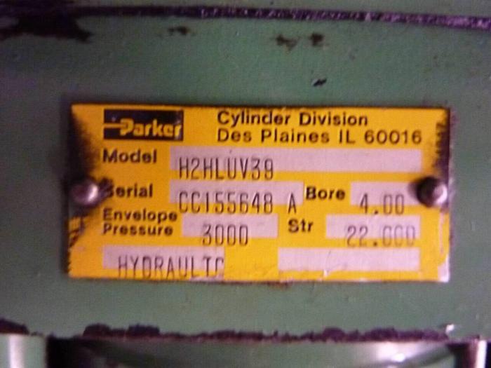 Used PARKER Cylinder H2HLUV39 #67254