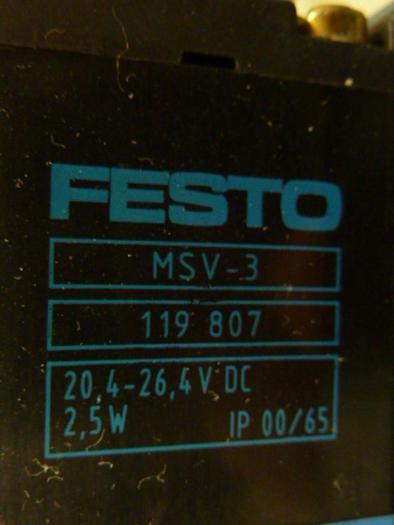 Used FESTO Control Block / Valve Terminal IFB8-02 #52827