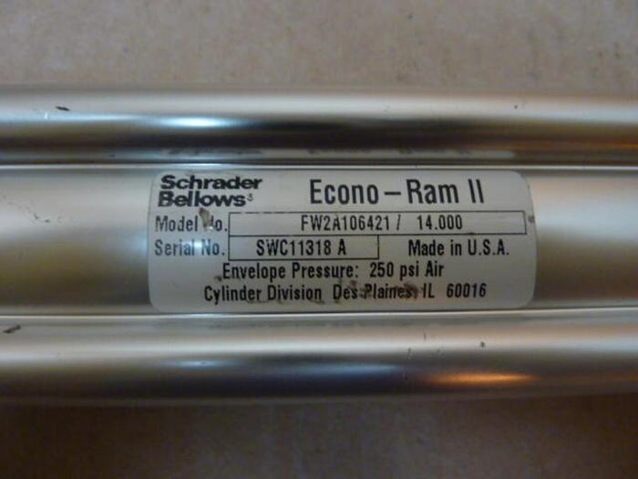 Used SCHRADER BELLOWS Cylinder FW2A106421 #27300