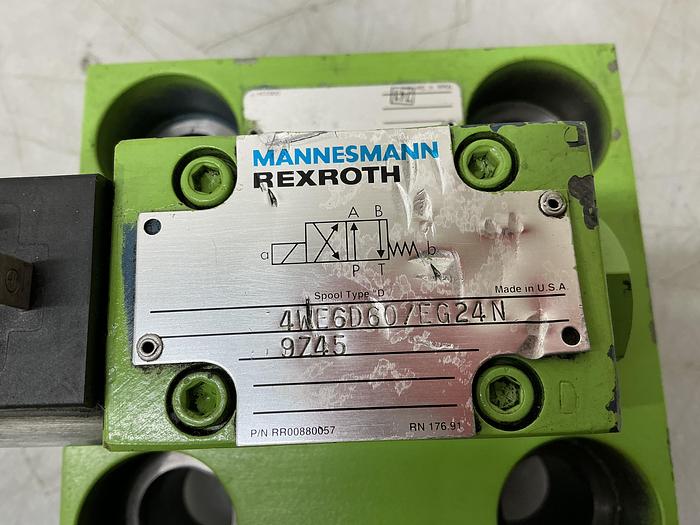 Used MANNESMANN REXROTH 4WE6D60/EG24N9Z45