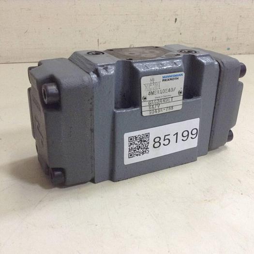 Used REXROTH Valve 4WEH10E40/6AG24N9ETK4/V #85199