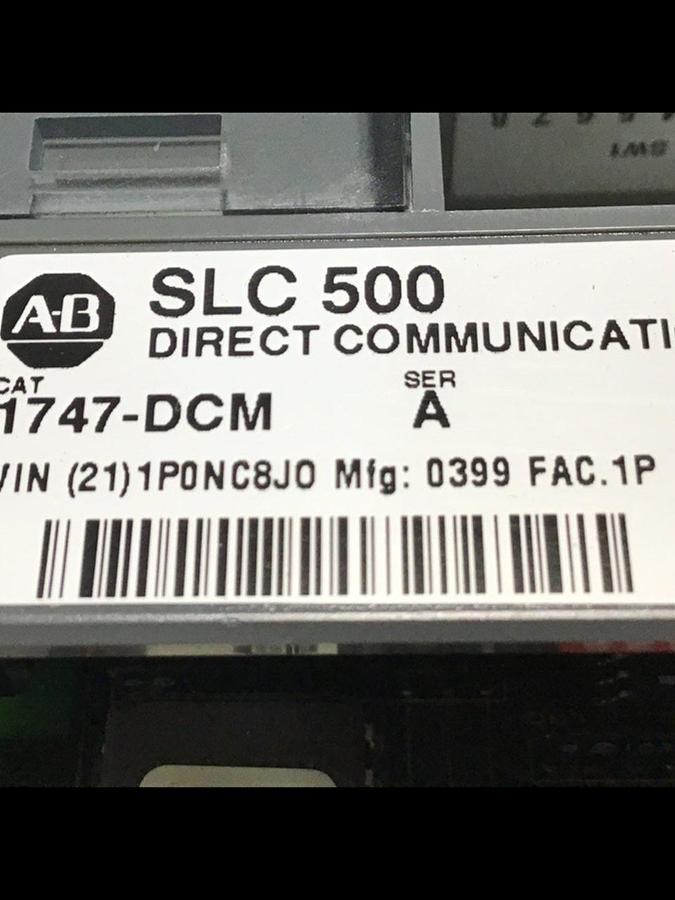 Used ALLEN BRADLEY Direct Communication Module 1747-DCM USED