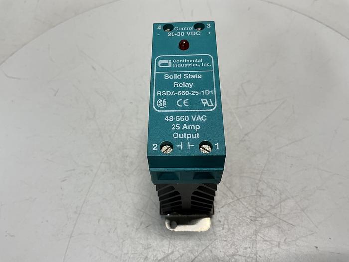 Used CONTINENTAL INDUSTRIES RSDA-660-25-1D1