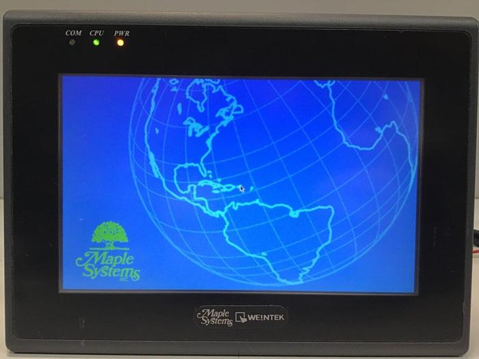 Used MAPLE SYSTEMS Operator Panel HMI5070TH Used