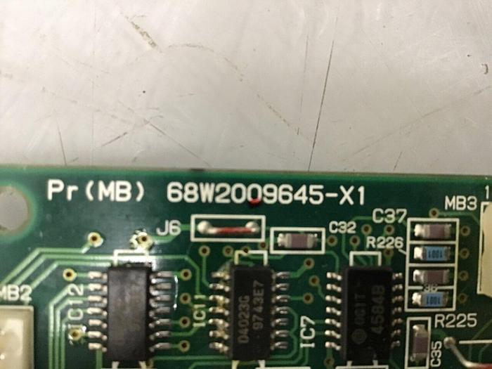 Used HITACHI Circuit Board 68W2009645-X1 #118580