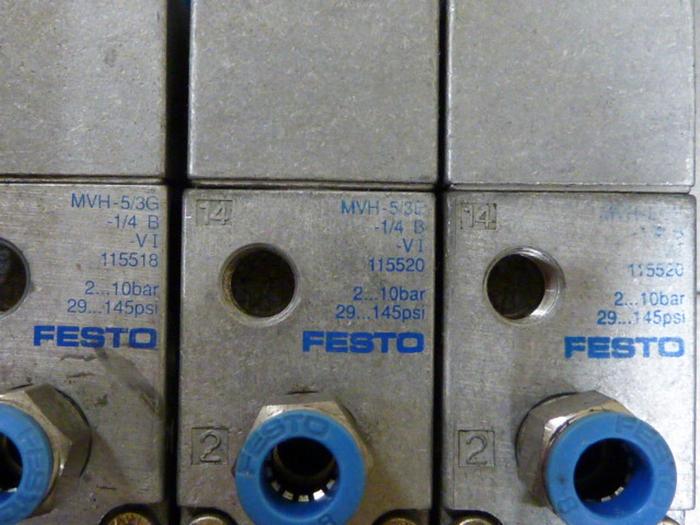 Used FESTO Control Block / Valve Terminal IFB8-02 #52804
