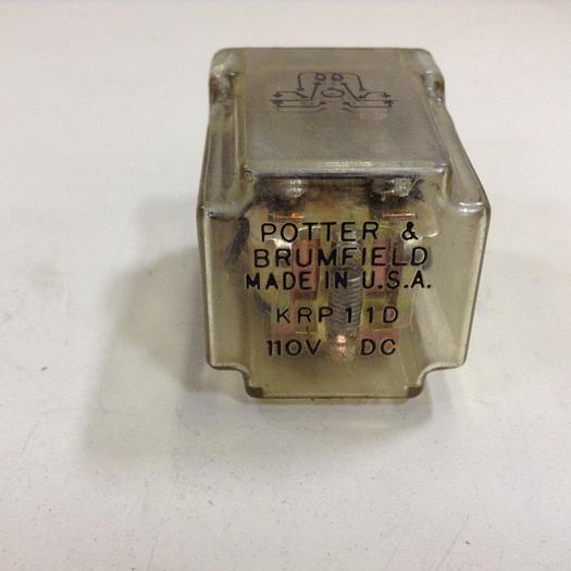 Used POTTER & BRUMFIELD Relay KRP11D #76404