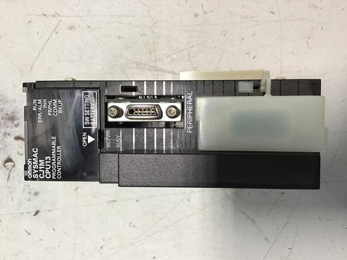 Used OMRON PLC CPU CJ1M-CPU13 #140163