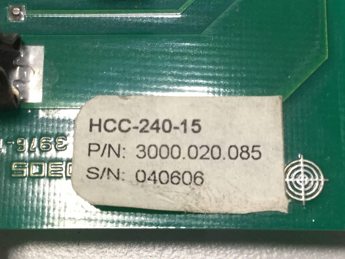 Used AMERICAN MSI System 3 Heater Control Card 3000.020.085 Used