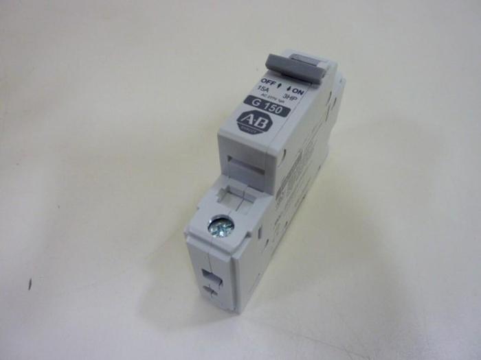 ALLEN BRADLEY 15 Amp Circuit Breaker 1492-CB1/G150 SER C #64238
