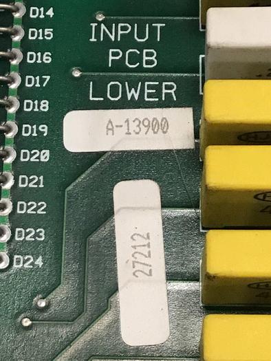Used BARBER COLMAN Input Circuit Board A-13900 USED