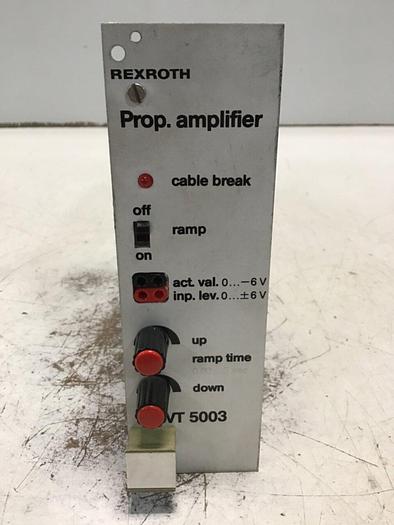 Used REXROTH Proportional Amplifier Board VT5003 S31 R1 #144046
