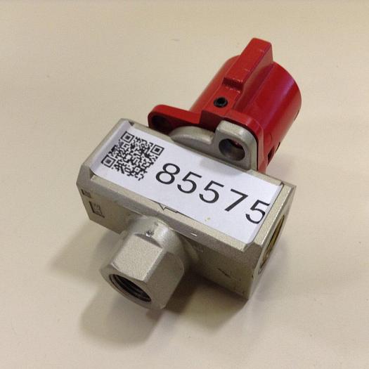 Used SMC Pneumatic Safety Valve Shutoff Lockout VHS40-N04-Z #85575