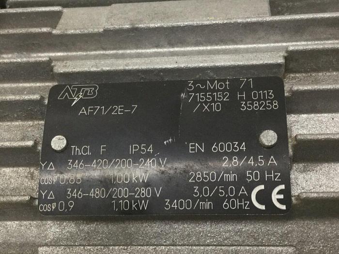 Used SYSKO CORPORATION Pump & 3 PH Motor CY-4281.0069 #106210