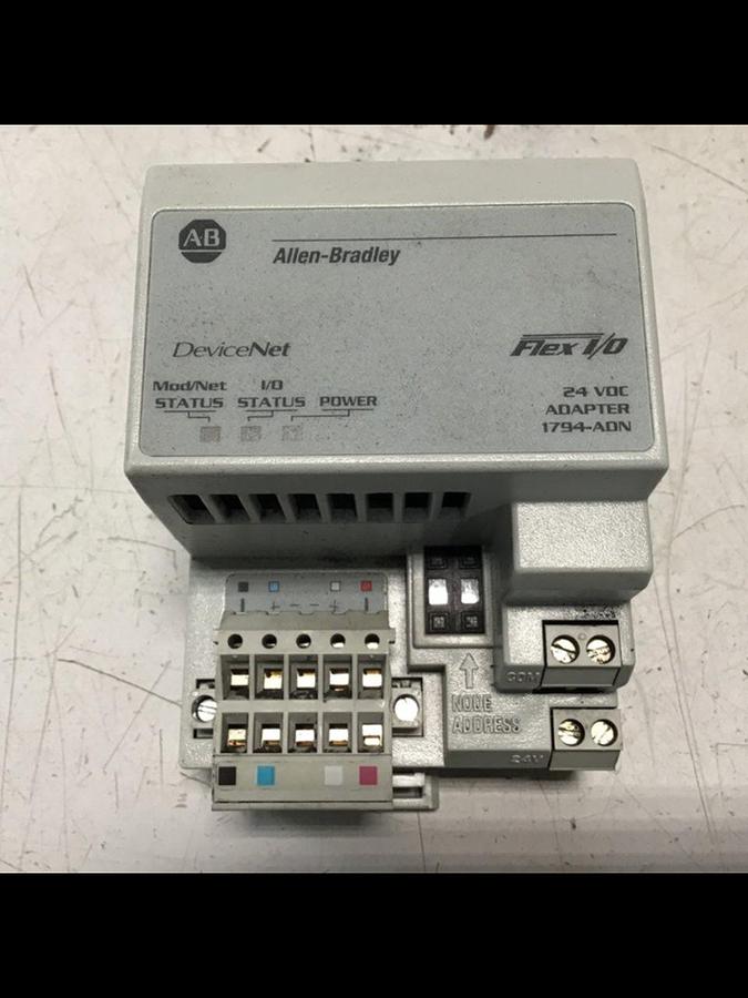 Used ALLEN BRADLEY Devicenet Adapter 1794-ADN SER B Used
