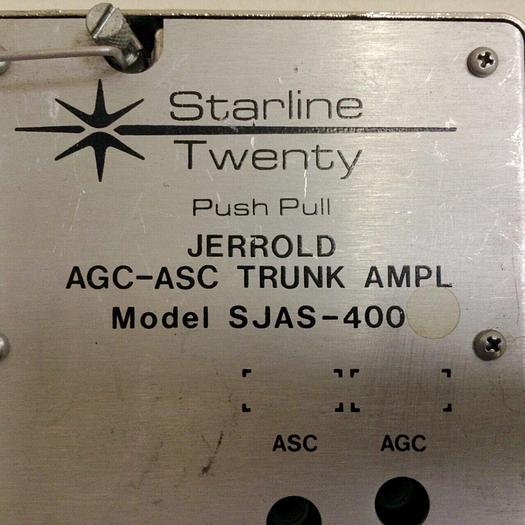Used GENERAL INSTRUMENT Trunk Amplifier SJAS-400 #87417