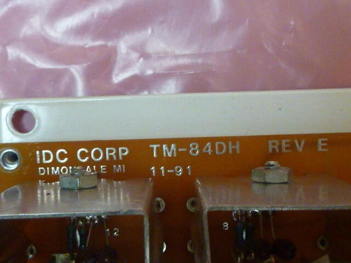 Used IDC CORP Power Supply Board TM-84DH #37560