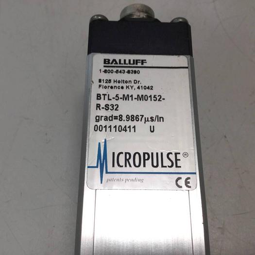 Used BALLUFF Transducer BTL-5-M1-M0152-R-S32 #97604