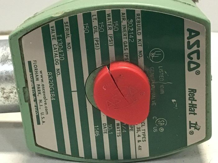 Used ASCO Solenoid Valve 8320G184 #129066
