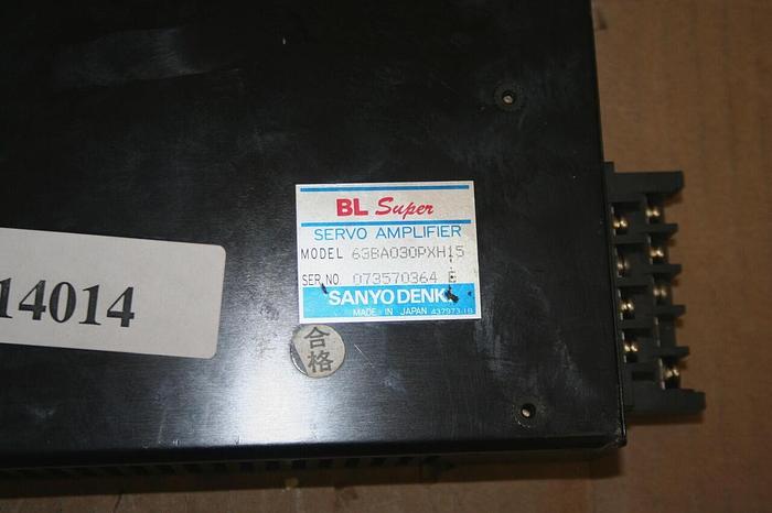 Used SANYO DENKI Servo Amplifier 63BA030PXH15 Used