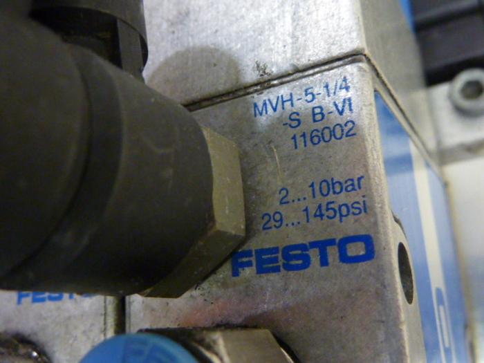 Used FESTO Control Block / Valve Terminal IFB8-02 #52837