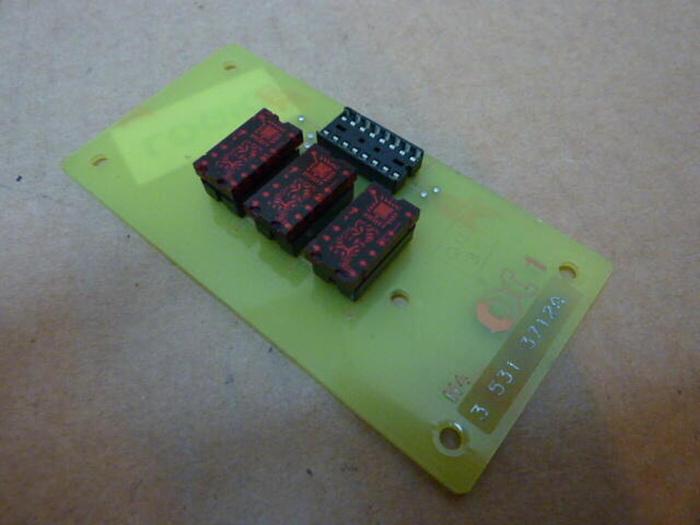 Used CINCINNATI MILACRON Indicator Circuit Board 3-531-3712A #27059