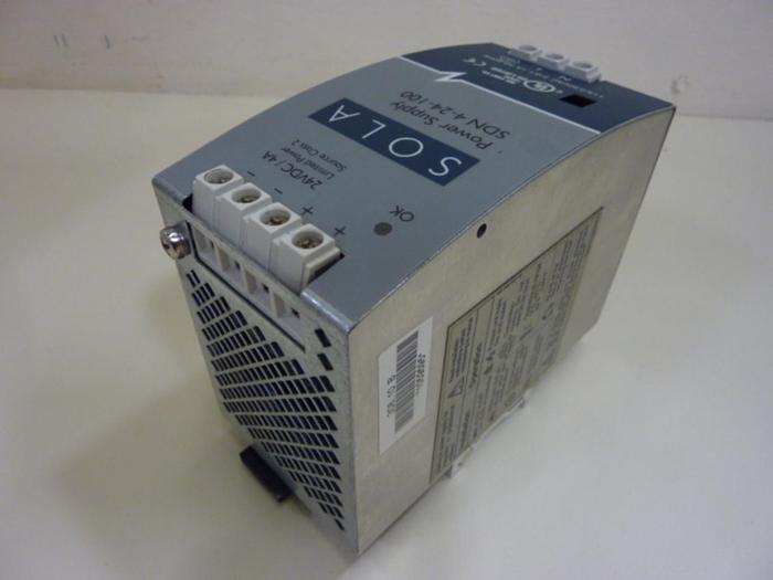 Used SOLA ELECTRIC Power Supply SDN4-24-100 #46508