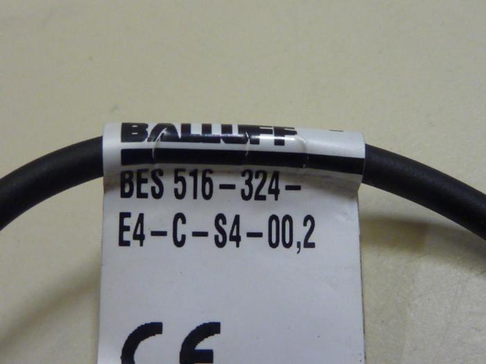 Used BALLUFF Inductive Proximity Sensor BES 516-324-E4-C-S4-00,2 #62627