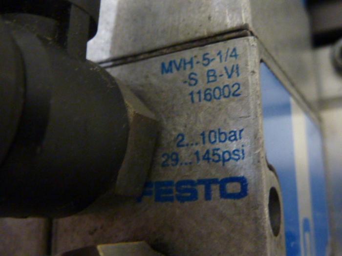 Used FESTO Control Block / Valve Terminal IFB8-02 #52829