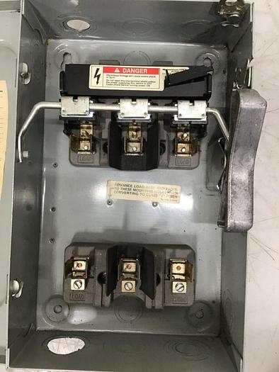 Used SIEMENS 30 Amp ITE Heavy Duty Vacu-Break F-351 #127056