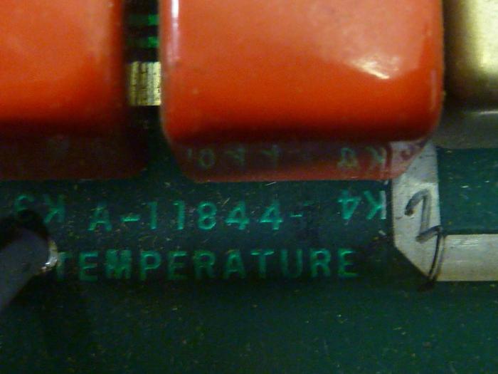 Used BARBER COLMAN Temperature Board A-11844-1 #53874
