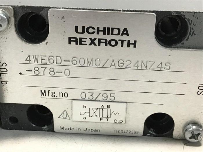 Used REXROTH Valve 4WE6D60M0/AG24NZ4S8780 #111779
