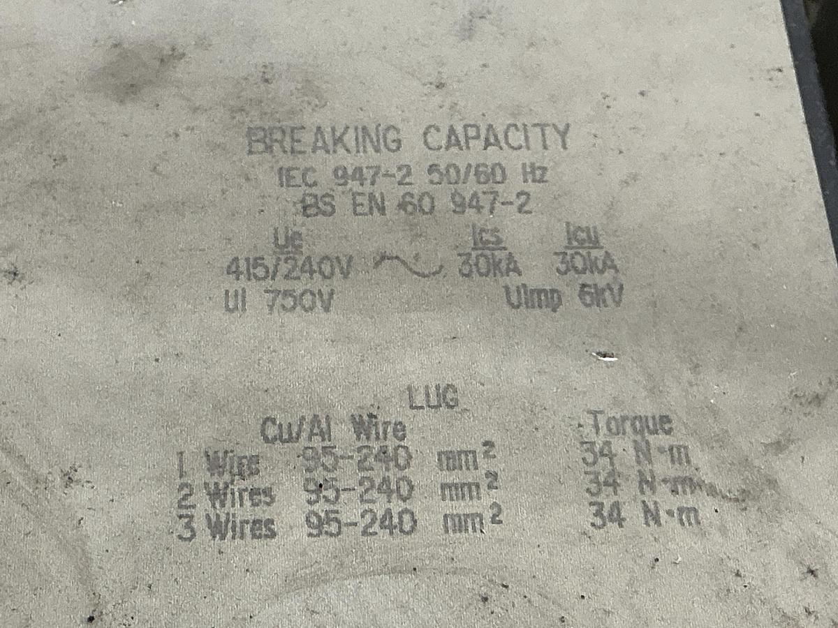 Used SQUARE D MAL36800