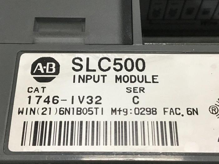 Used ALLEN BRADLEY Input Module 1746-IV32 SER C #122915