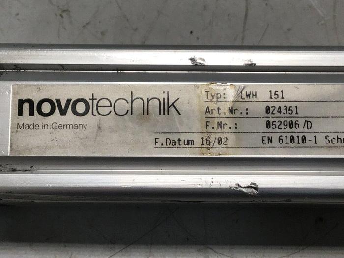 Used NOVOTECHNIK Linear Transducer LWH151 #117942