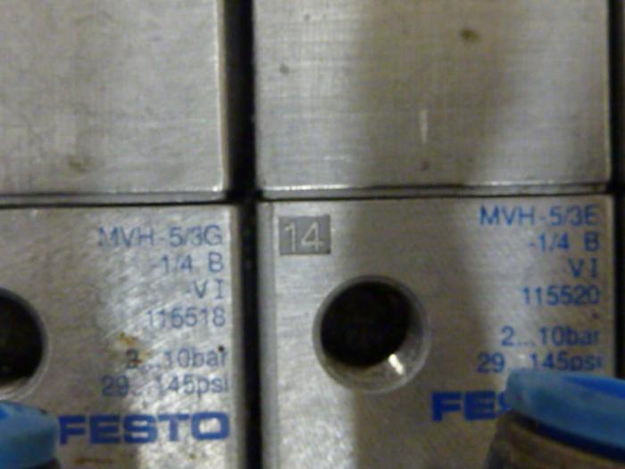 Used FESTO Control Block / Valve Terminal IFB8-02 #52740