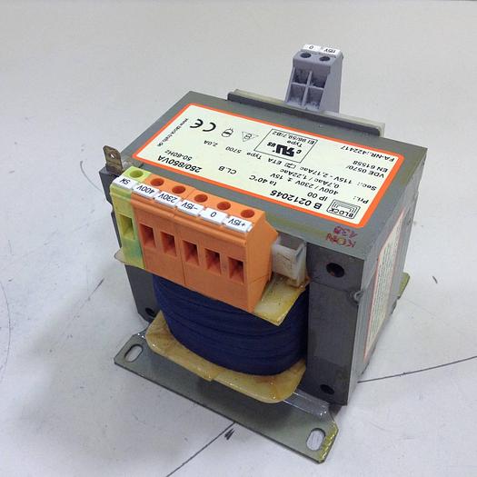 Used BLOCK 0.25 / 0.85 kVA Transformer B0212045 Used