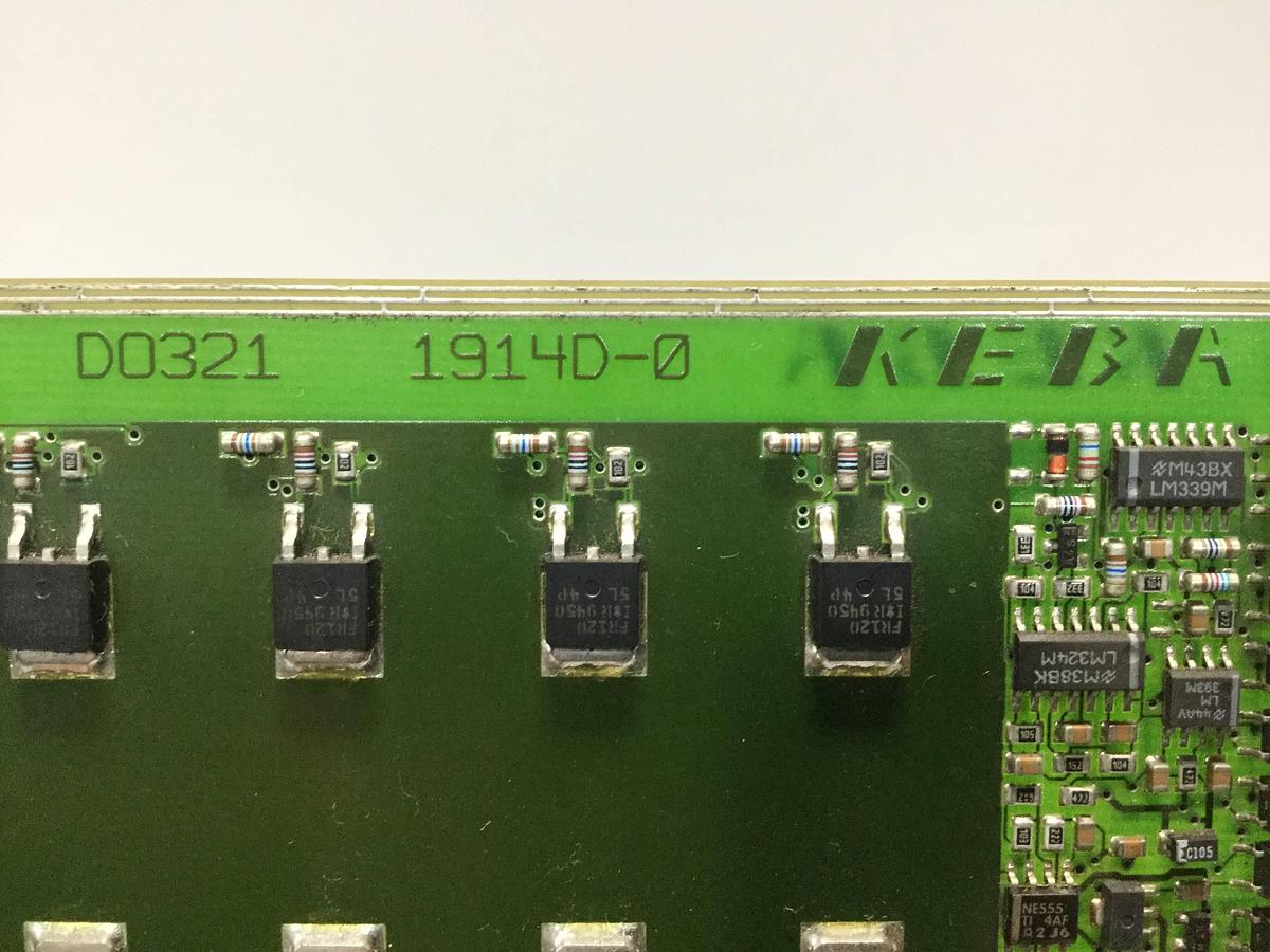 Used KEBA Input Output Board D0321 1914D-0 Used #100627