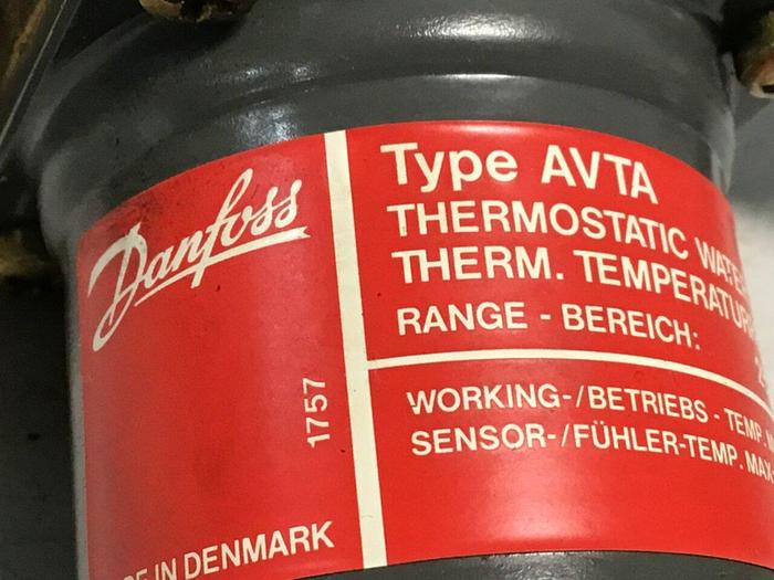Used DANFOSS Thermostatic Water Valve AVTA #116329