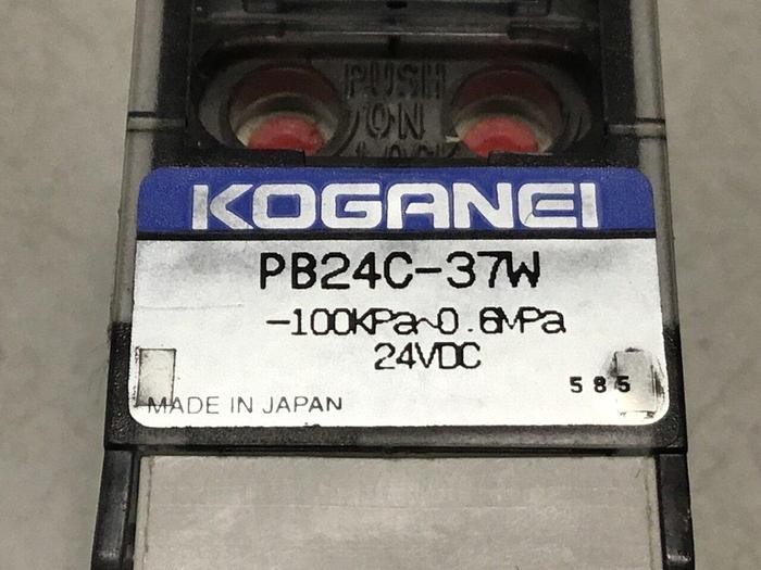 Used KOGANEI Solenoid Valve PB24C-37W #122227