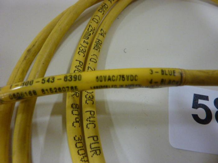 Used BALLUFF Cable C49ENE04PY020M #58123